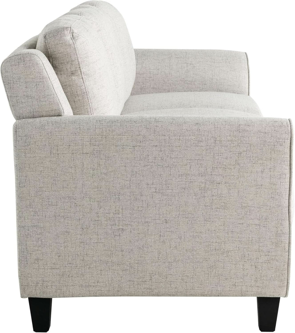 Harrington Sofa Beige With Curved Arms For Living Room-2