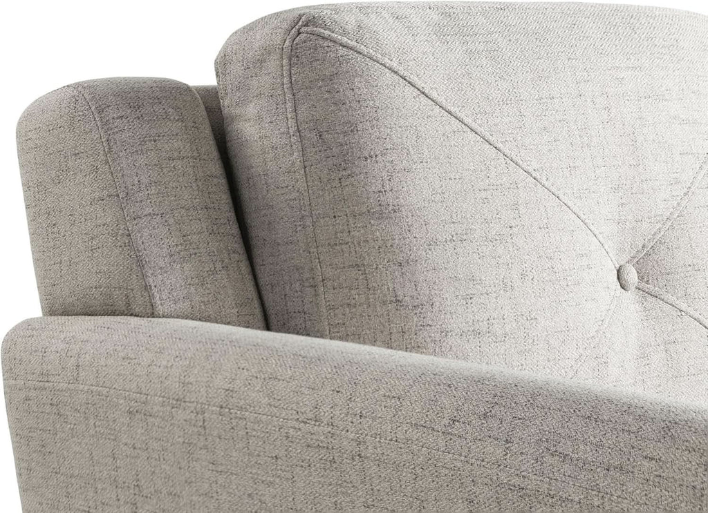 Harrington Sofa Beige With Curved Arms For Living Room-4