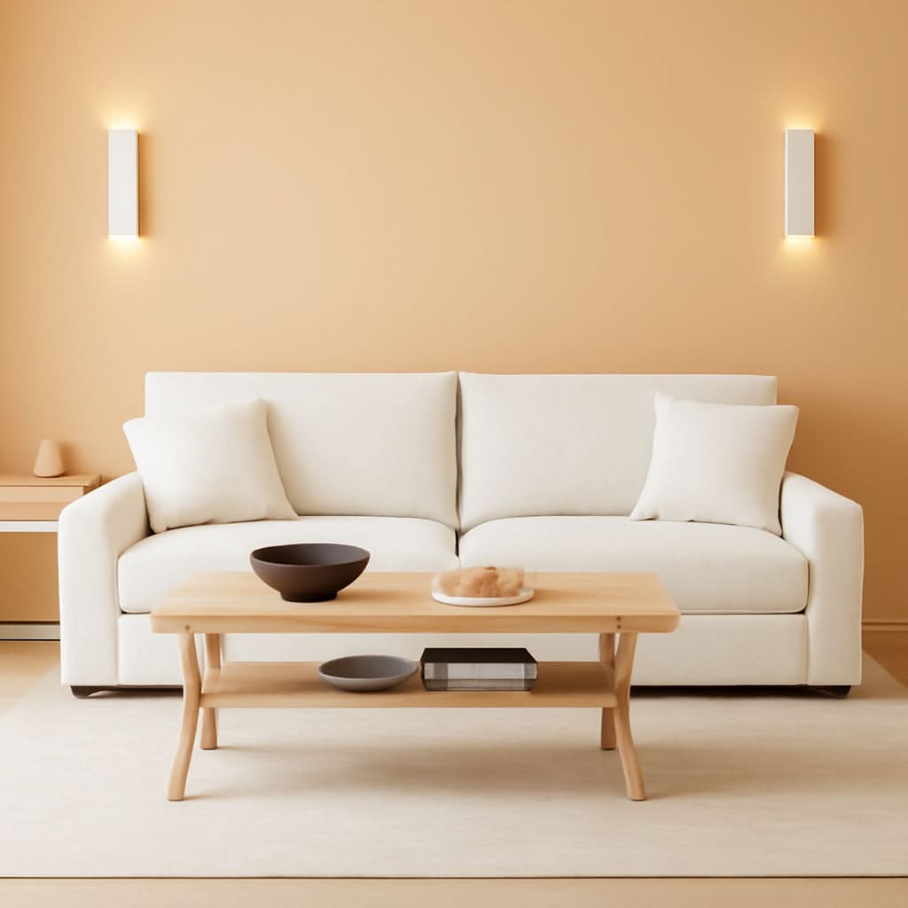 Modern Beige Recliner Sofa For Living Room Furniture-0