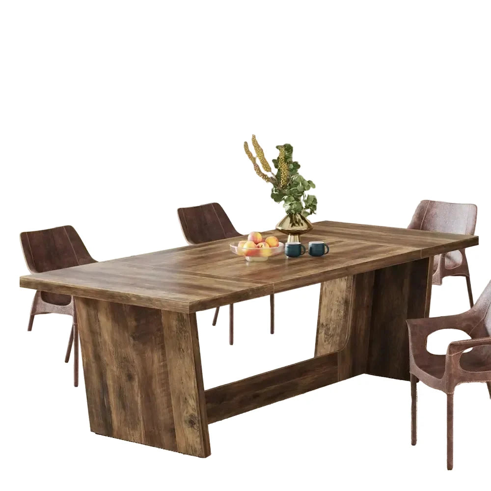 Scandinavian‑inspired All‑Wood Dining Table-0