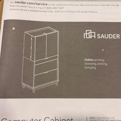 Computer/storage cabinet