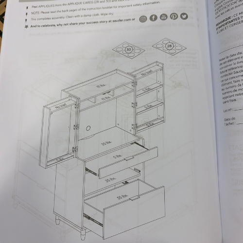 Computer/storage cabinet