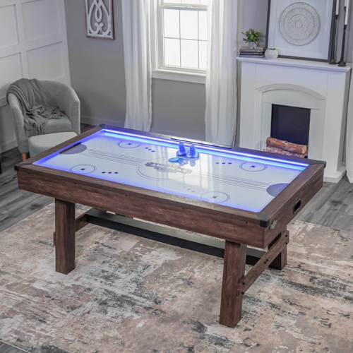 72” Air Hockey Table – LED Light-Up игров
