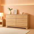 Brookside 6 Drawer Dresser Driftwood Nursery Furniture-0