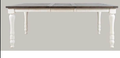 Extendable Solid Wood Dining Table – Farmhouse