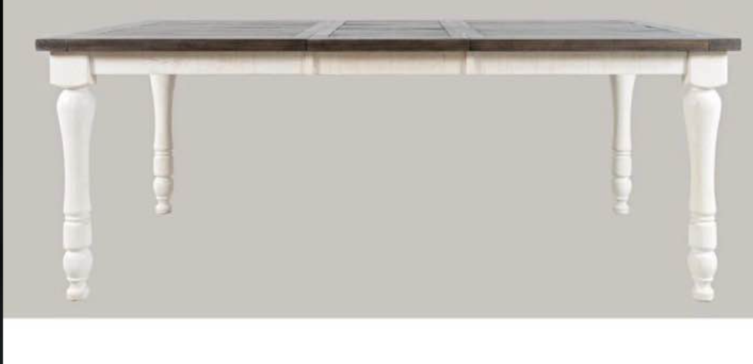 Extendable Solid Wood Dining Table – Farmhouse