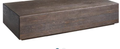 Rectangle Cocktail / Coffee Table – Dark Oak (Chunky Waterfall)